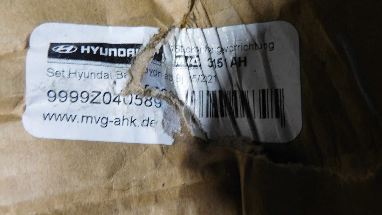 Anhängerkupplung abnehmbar 9999Z040589 Hyundai Bayon ab Bj 5/2021