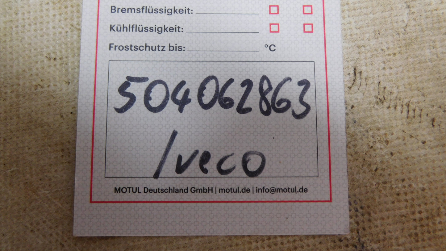 Ölleitung Ölrohr Rohr Leitung Turbolader 504062863 Iveco Eurocargo Eurofire