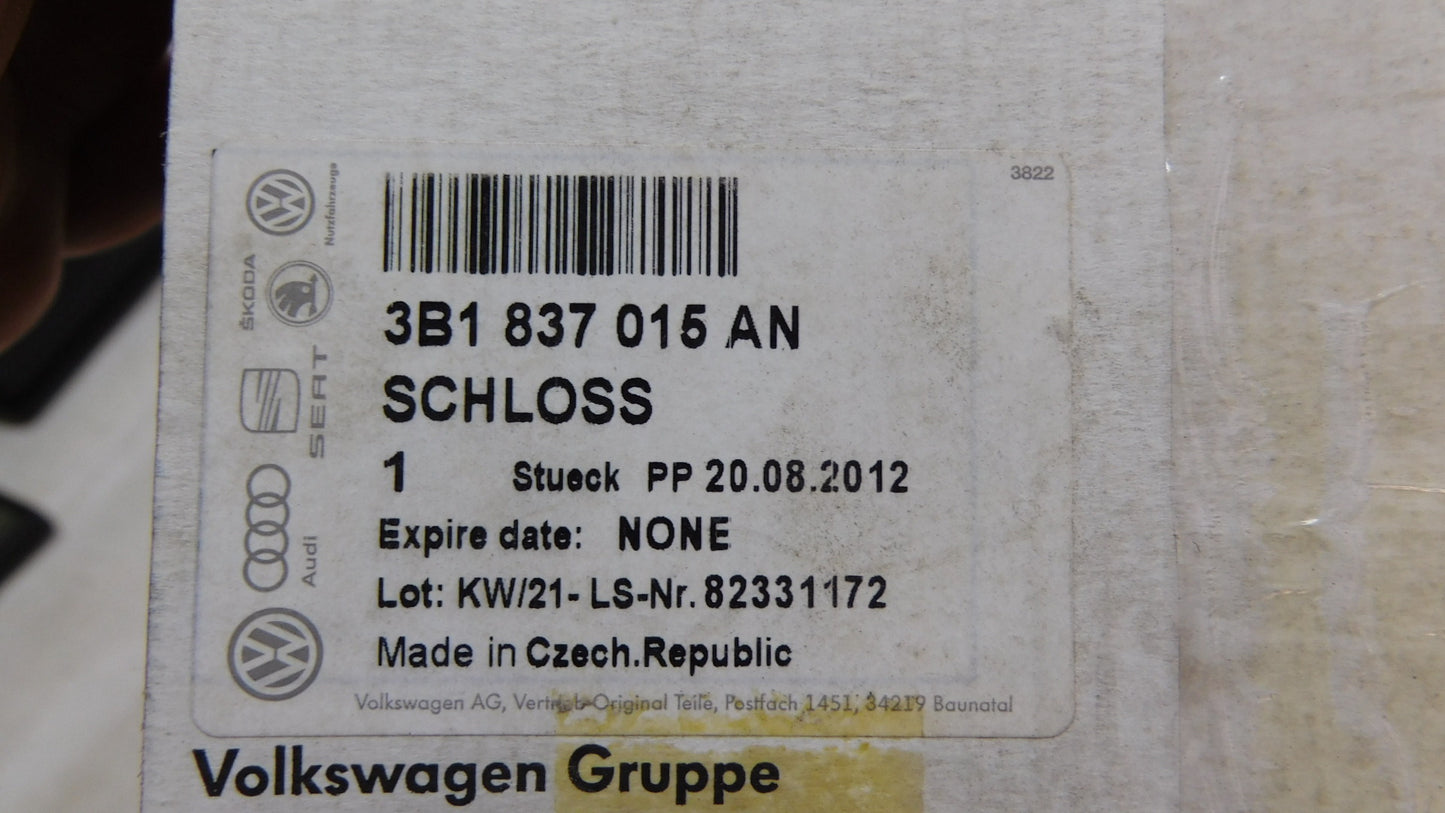 Türschloss vorne links 3B1837015AN VW Polo Caddy T5 T6 Seat Ibiza Skoda