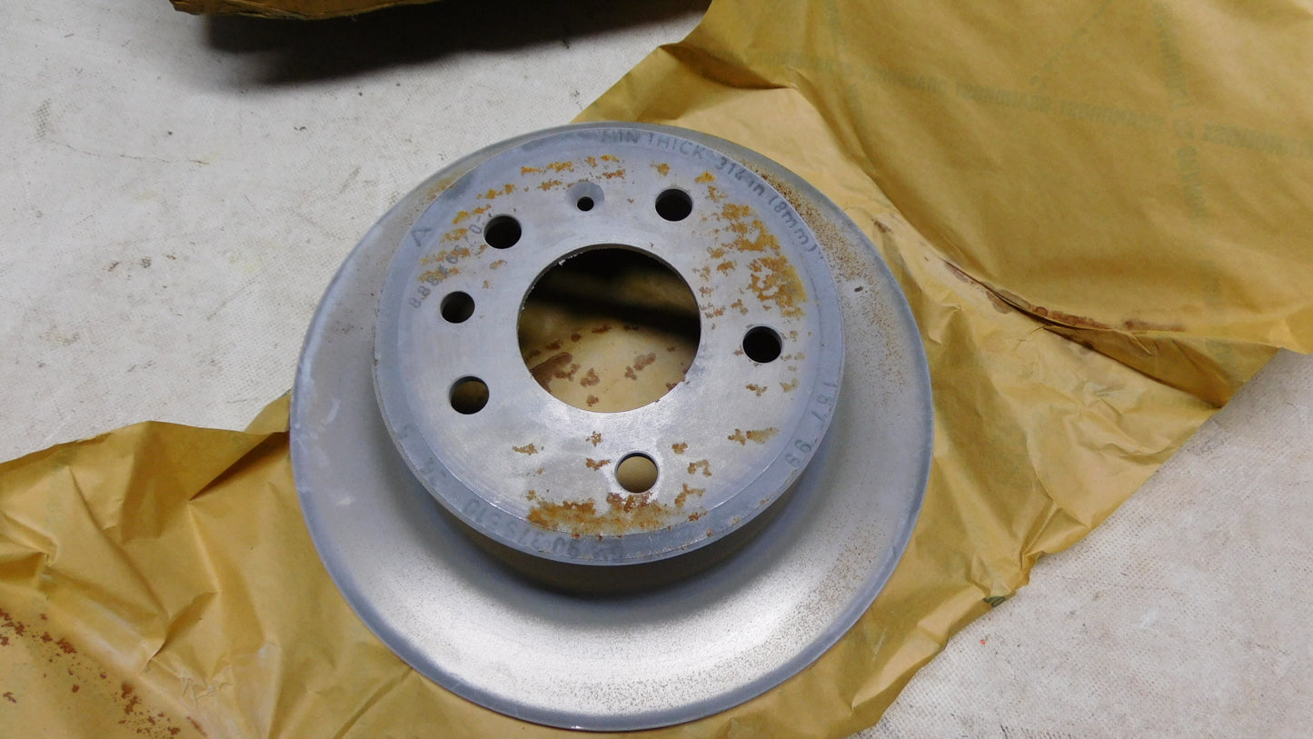 Bremsscheibe hinten 569207 90442651 Opel Calibra Vectra 4x4 Turbo V6 2.0 16V