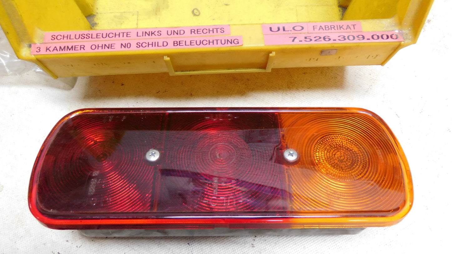 Schlusslicht 75263090000 / 3586515 / 43298R6 ULO Kässbohrer Mercedes Unimog