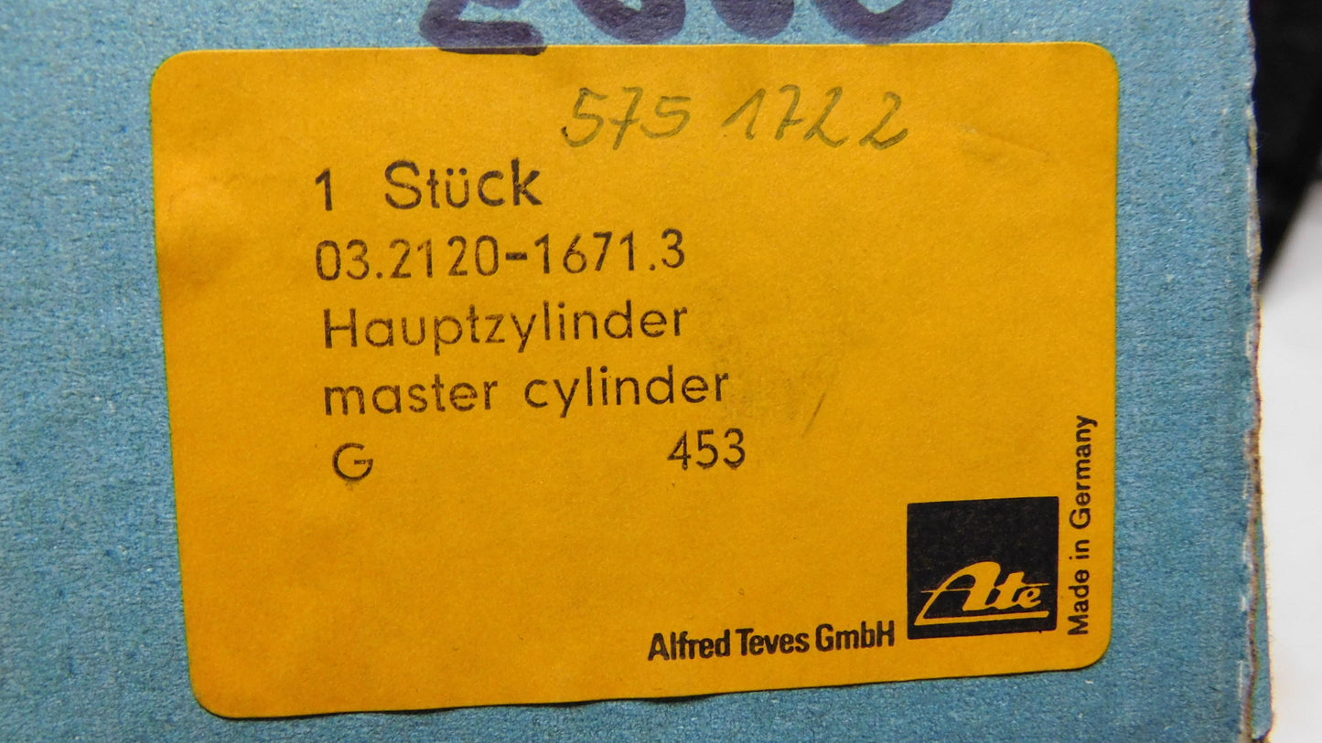 Hauptbremszylinder 20mm 03212016713 ATE Audi 80 Coupé Typ 81 / B2 1978 1988
