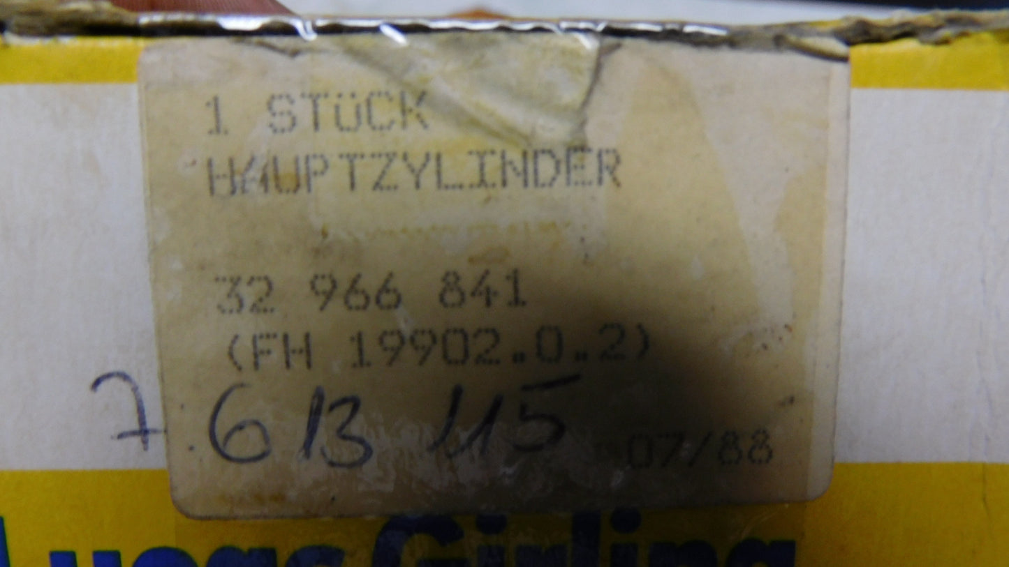 Hauptbremszylinder 32966841 Lucas Girling FAG Fiat 132 2.0D 2.5D bis Bj. 07.79