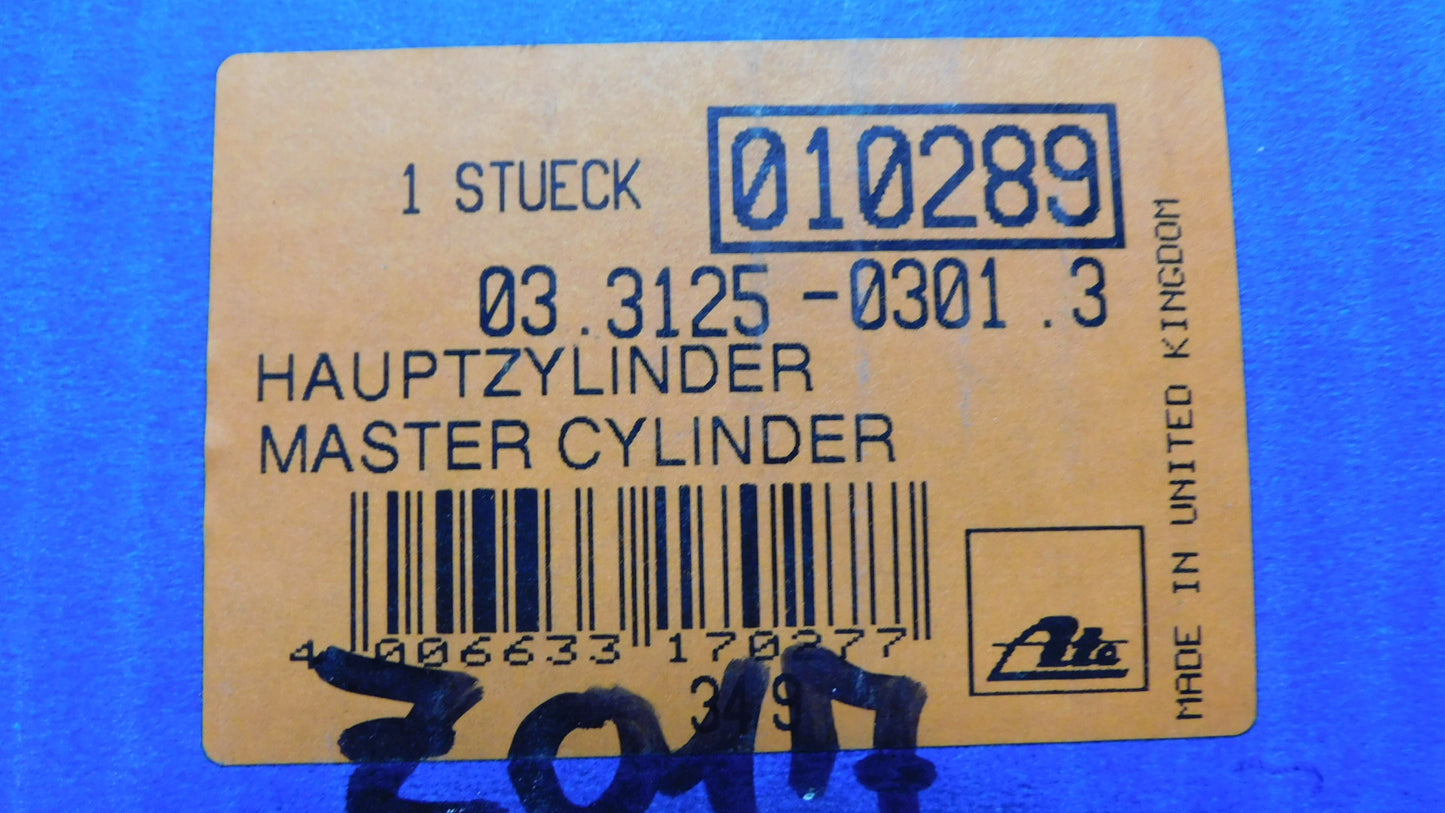 Hauptbremszylinder Master Zylinder 03312503013 ATE Mercedes Benz Ponton W180 220