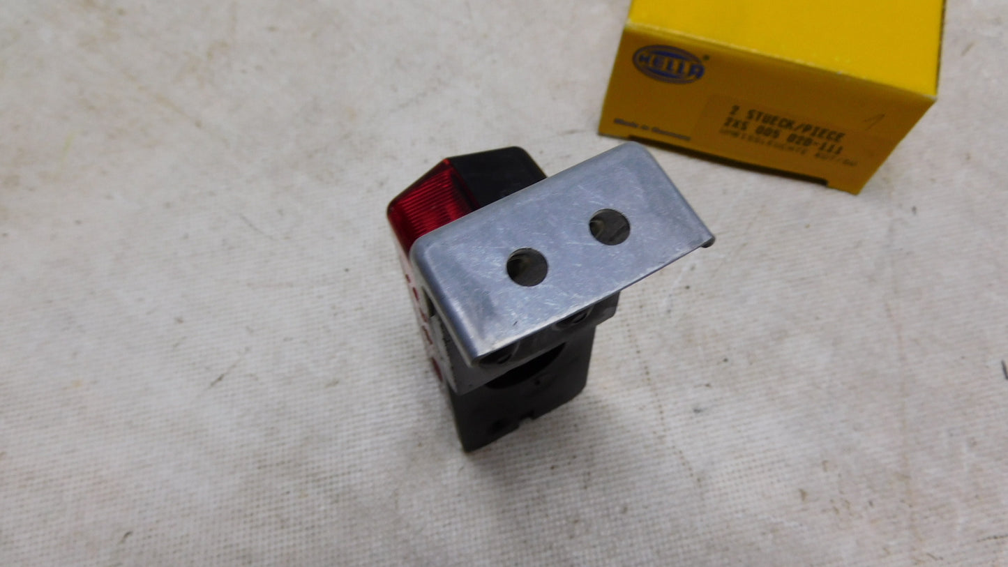 Umrissleuchte schwarz rot 2XS005020-111 Hella Scania Fruehauf