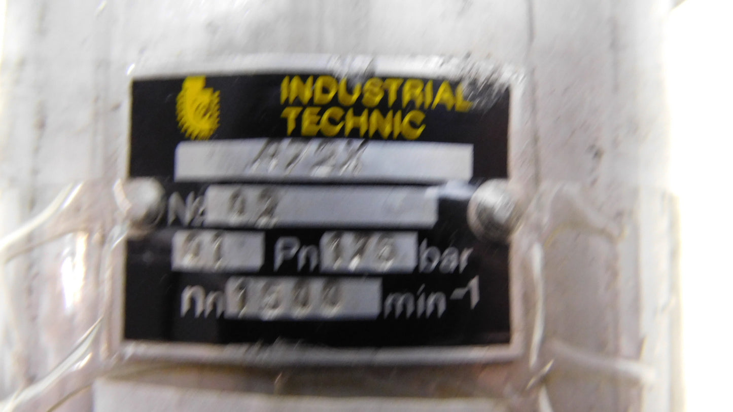 Hydraulische Zahnradpumpe Hydraulic Gear Pump A72X Industrial Technic Gabelstapler
