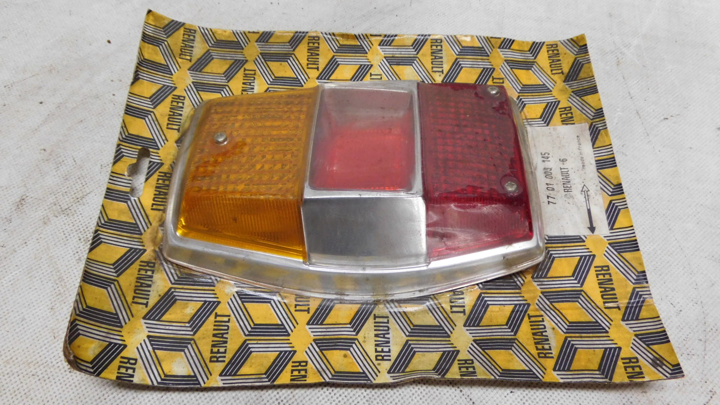 Rücklicht Rückleuchte Glas links 7701003145 Renault R6 L TL frühe Serien von 1969 bis 1975