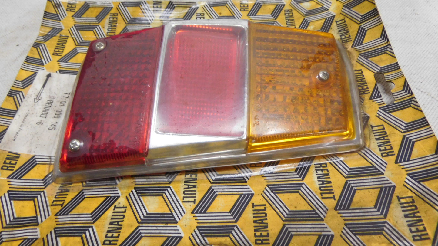 Rücklicht Rückleuchte Glas links 7701003145 Renault R6 L TL frühe Serien von 1969 bis 1975