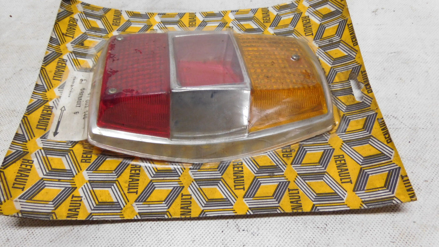 Rücklicht Rückleuchte Glas rechts 7701003146 Renault R6 L TL frühe Serien von 1969 bis 1975