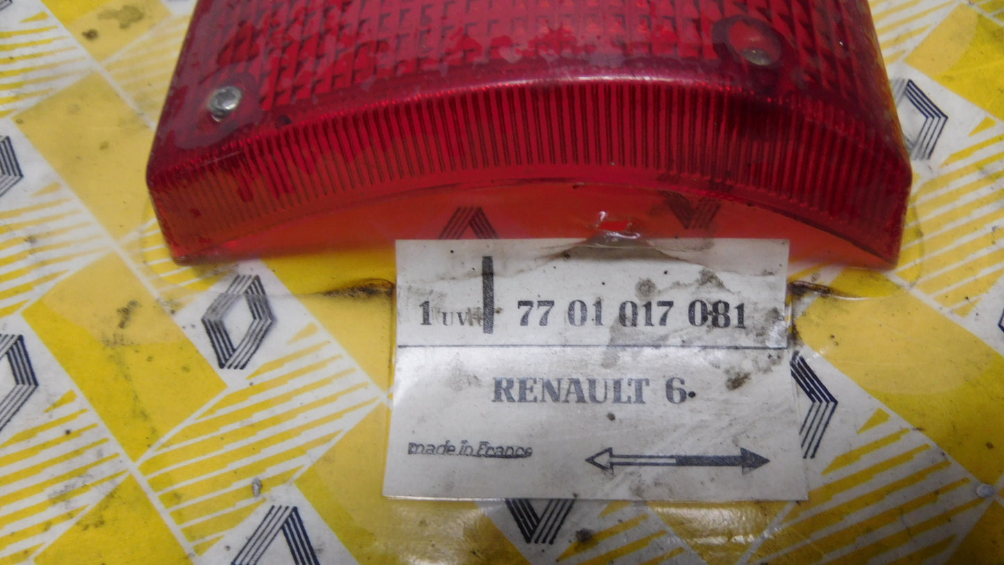 Rücklicht Rückleuchte Glas rechts 7701017081 Renault R6 6