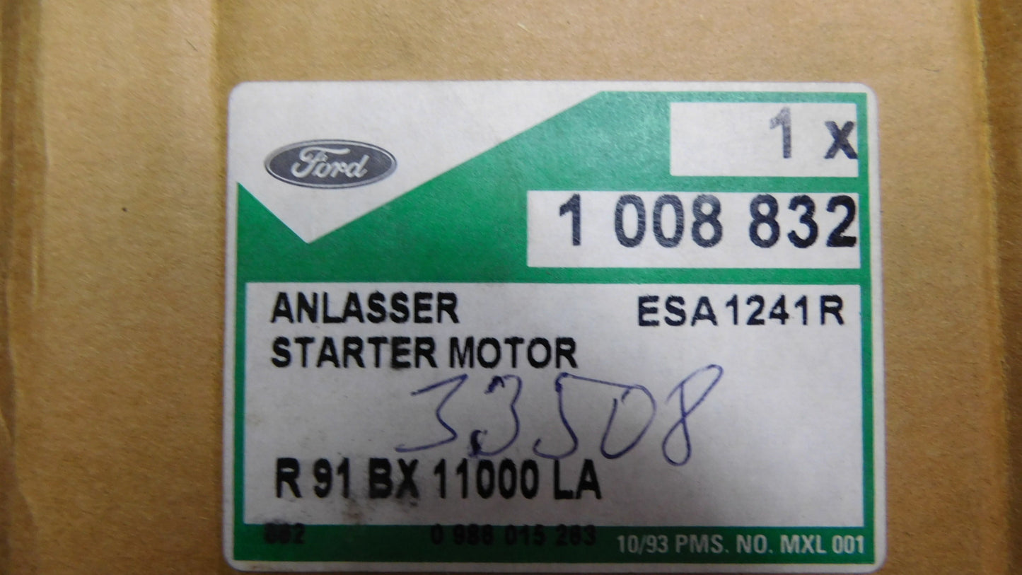 Anlasser 1008832 Bosch 0001110065 Ford Sierra MK2 P100 Diesel 12 Volt 1,8KW