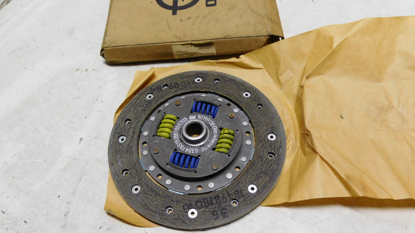 Kupplungsscheibe Ø 215 mm 8,5" 664133 90199136 Opel Astra F G Vectra B C Signum Zafira