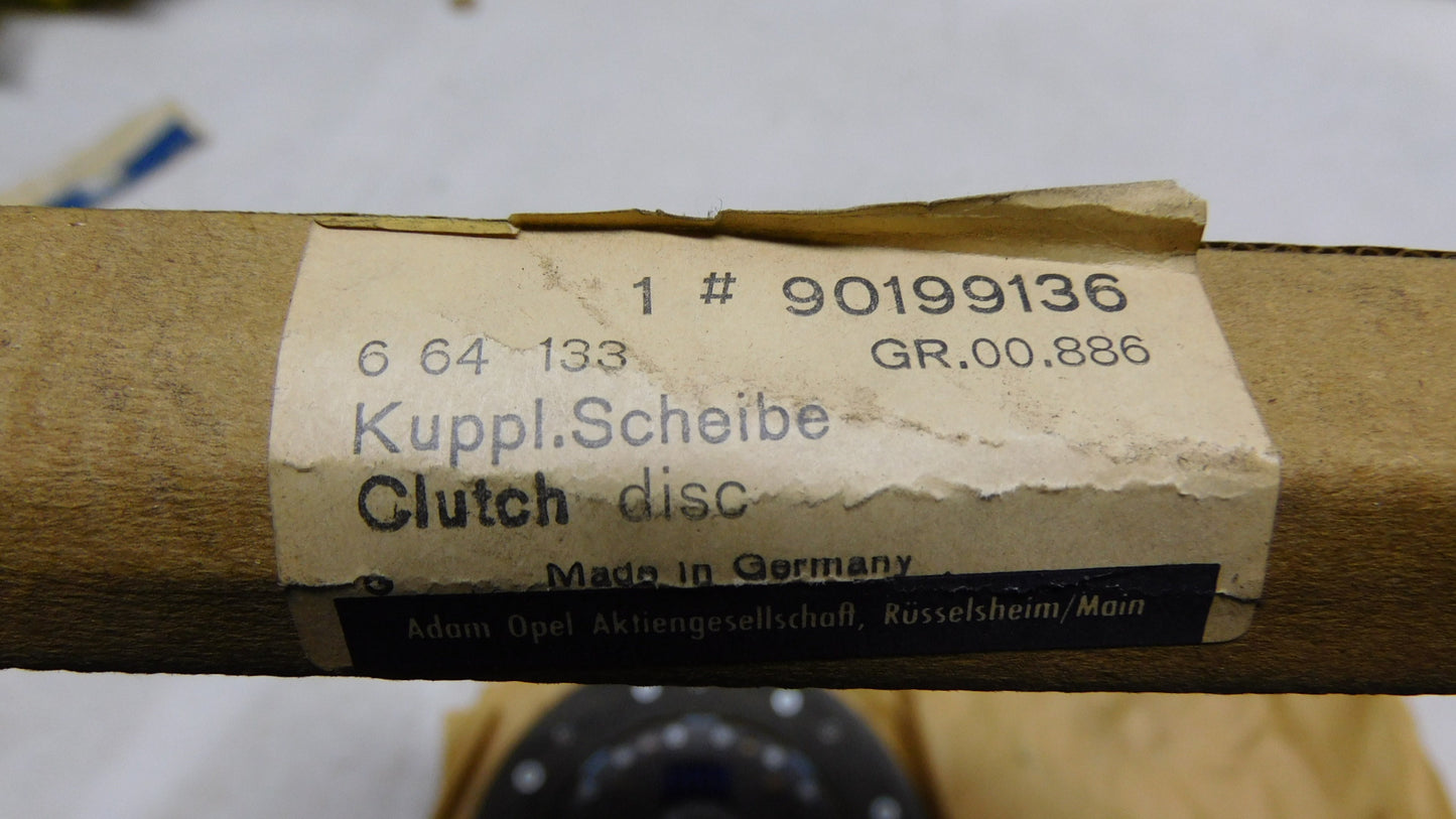 Kupplungsscheibe Ø 215 mm 8,5" 664133 90199136 Opel Astra F G Vectra B C Signum Zafira