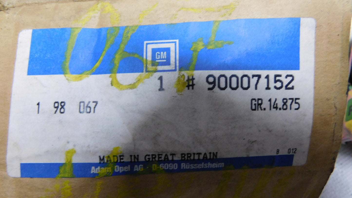 Sicherheitsgurt vorne rechts 0198067 90007152 Opel Kadett E 3Türig CC Caravan