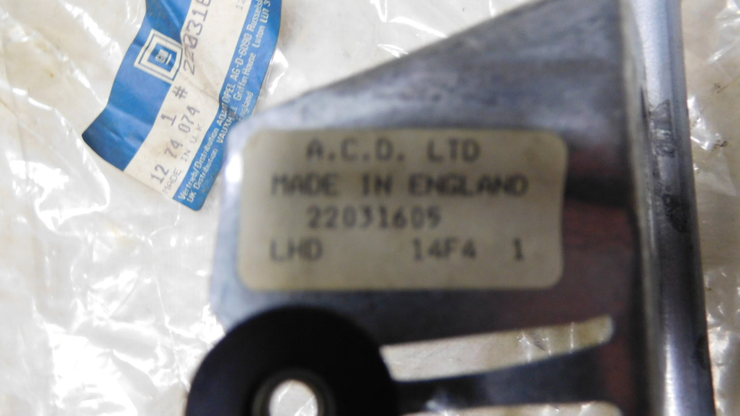 Wischergestänge 1274074 22031605 OPEL Kadett E Cabriolet