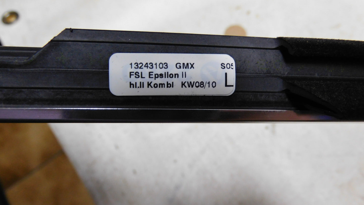 Fensterschachtleiste Chromleiste Tür hinten links 154555 13243103 Opel Insignia