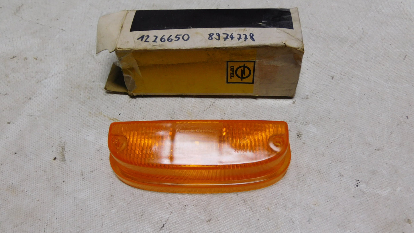Lichtscheibe Blinkerglas gelb 1226650 8974778 Opel Manta A B Kadett C