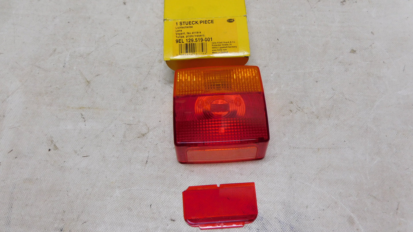 Lichtscheibe Heckleuchte 9EL129519001 Hella Holder Volvo Kässbohrer Scania Grimme