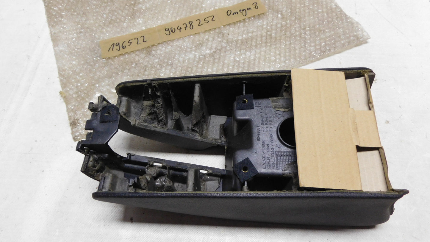 Aufsatz Konsole Mittelkonsole Bremshebel schwarz 196522 90478252 Opel Omega B