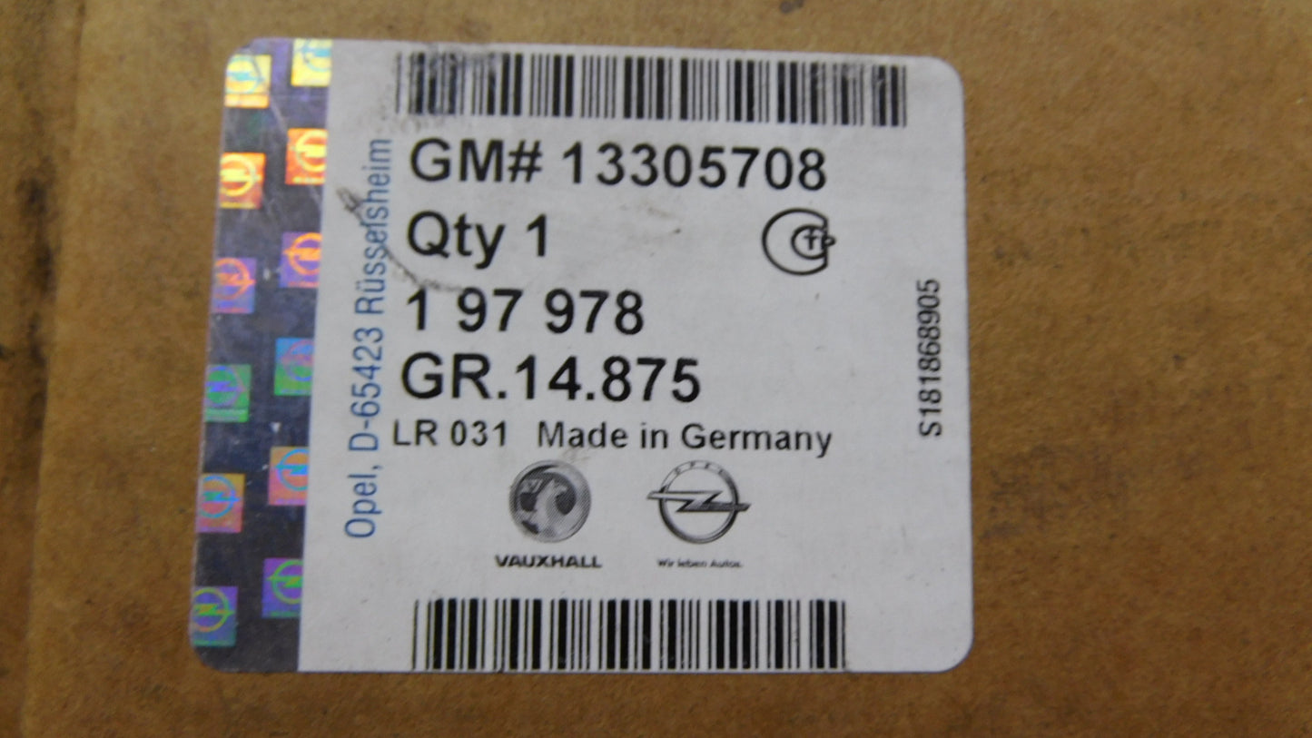 Gurtstraffer Gurtschloss 197978 13305708 Opel Meriva B