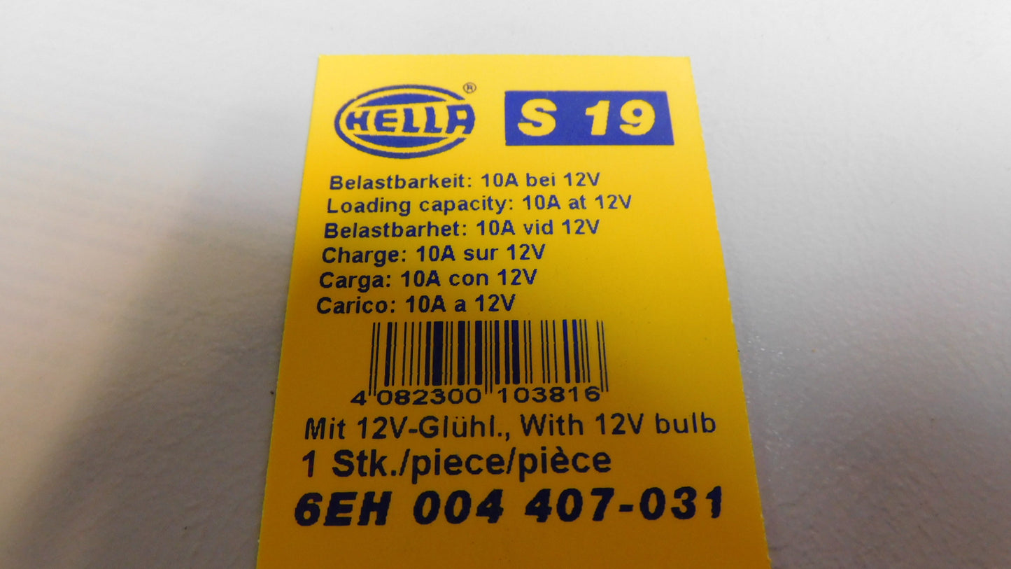 Schalter grün Ein/Aus Wechsler mit Stecker 6EH004407031 Hella NFZ Oldtimer