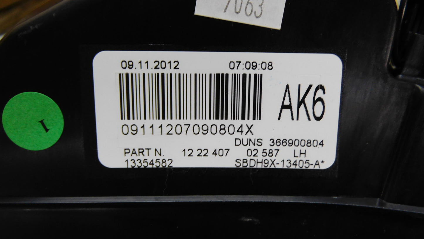 Heckleuchte Rücklicht 1222407 13354582 Opel Adam