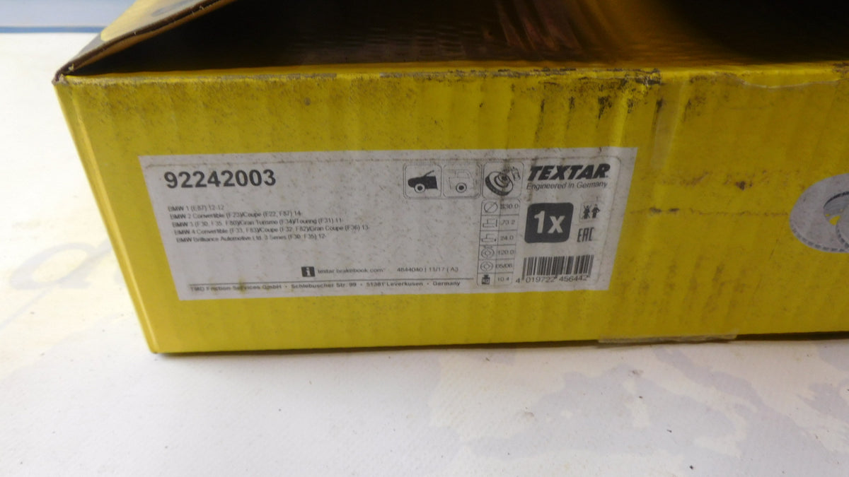 Bremsscheibe Vorderachse Stückpreis! 92242003 BMW F30 F31 F36 F34 F32