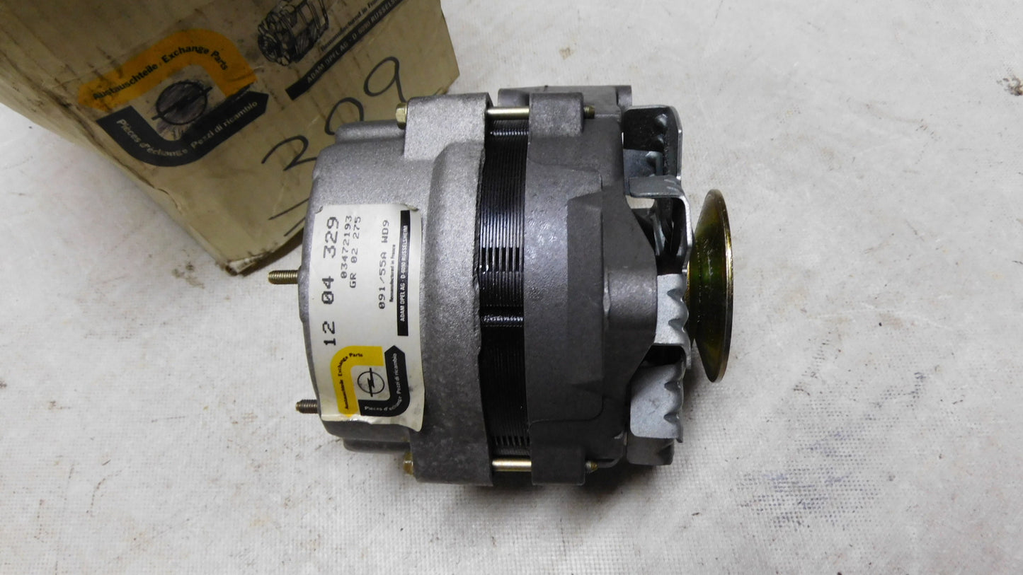 Lichtmaschine Generator 1204329 3472193 Opel Kadett E Delco 55AH