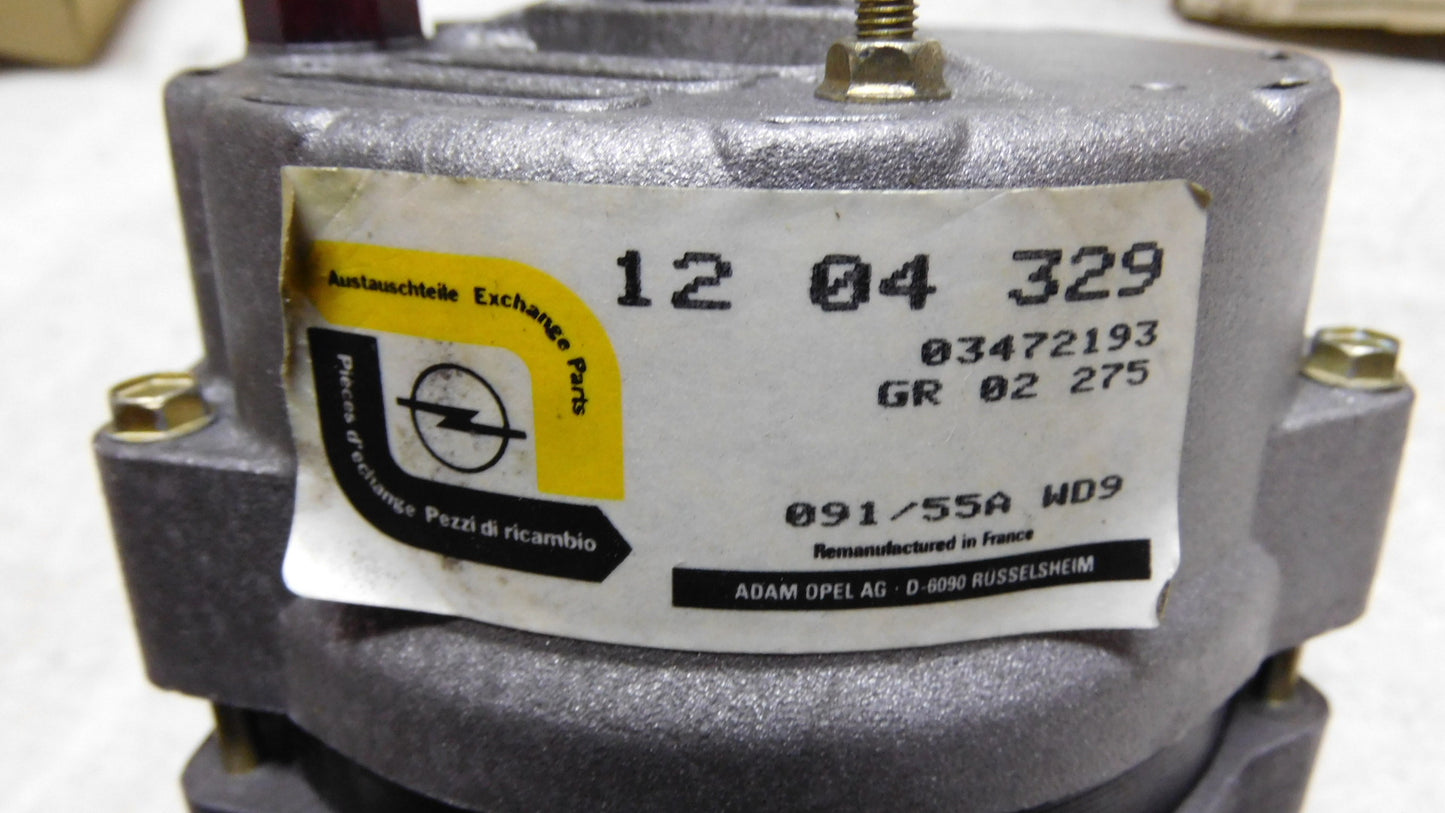Lichtmaschine Generator 1204329 3472193 Opel Kadett E Delco 55AH