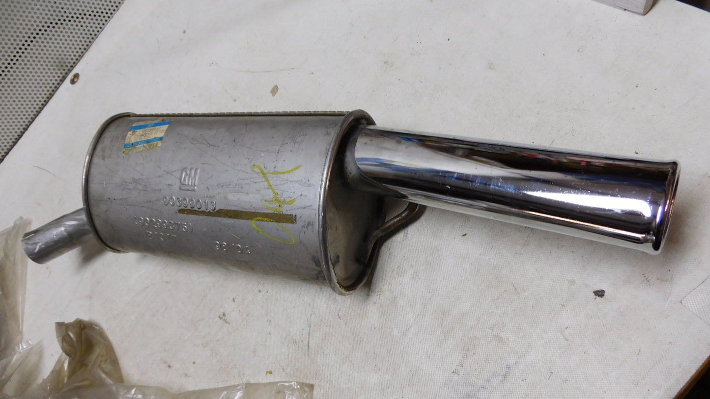 Endtopf Endschalldämpfer Oval 852041 90399013 Opel Corsa A GSI