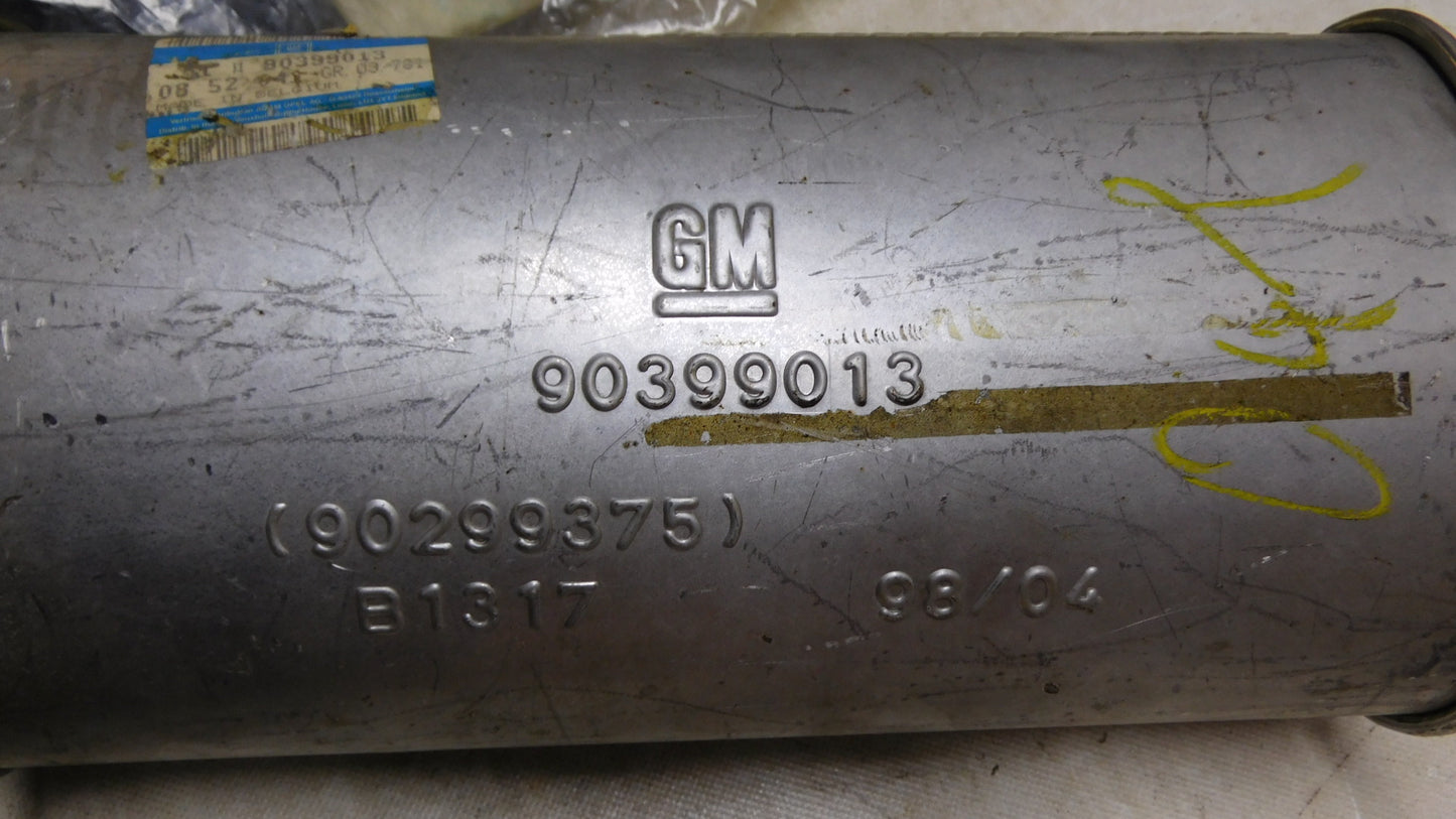 Endtopf Endschalldämpfer Oval 852041 90399013 Opel Corsa A GSI
