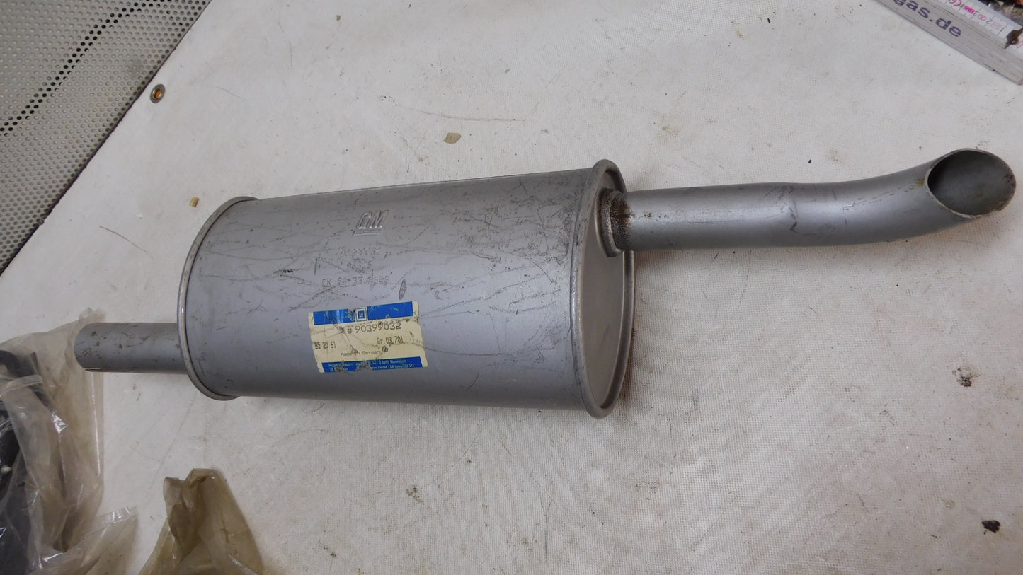 Endtopf Endschalldämpfer 852061 90399032 Opel Kadett E CC