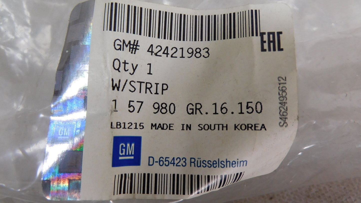 Türdichtung Türabdichtung 157980 42421983 Opel Agila Chevrolet Spark ??