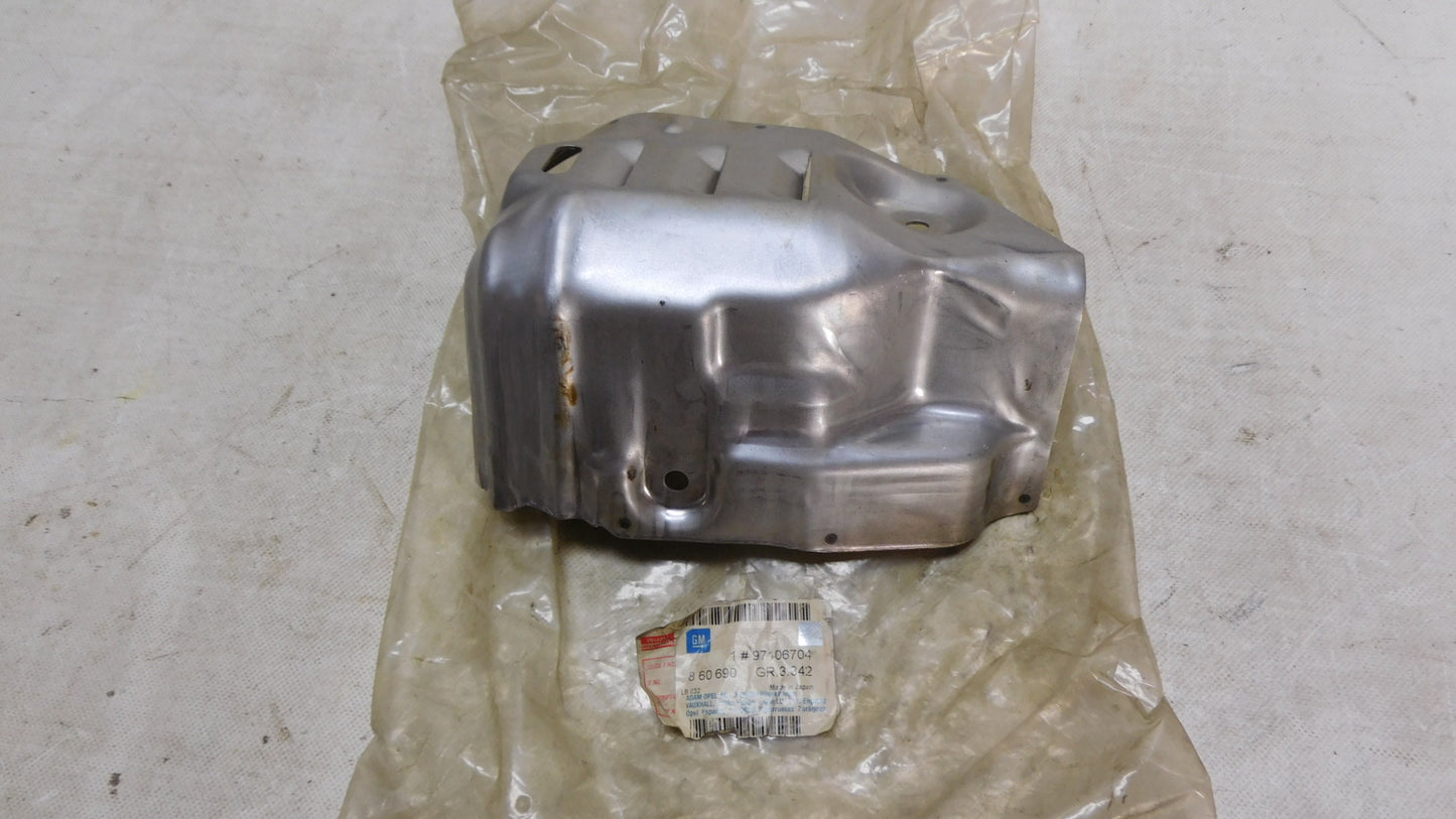 Wärmeschutzschild Hitzeschutzblech Turbolader 860690 97106704 Opel Astra F Vectra A B