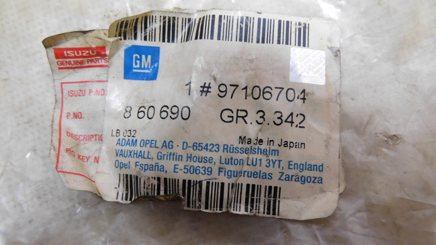 Wärmeschutzschild Hitzeschutzblech Turbolader 860690 97106704 Opel Astra F Vectra A B