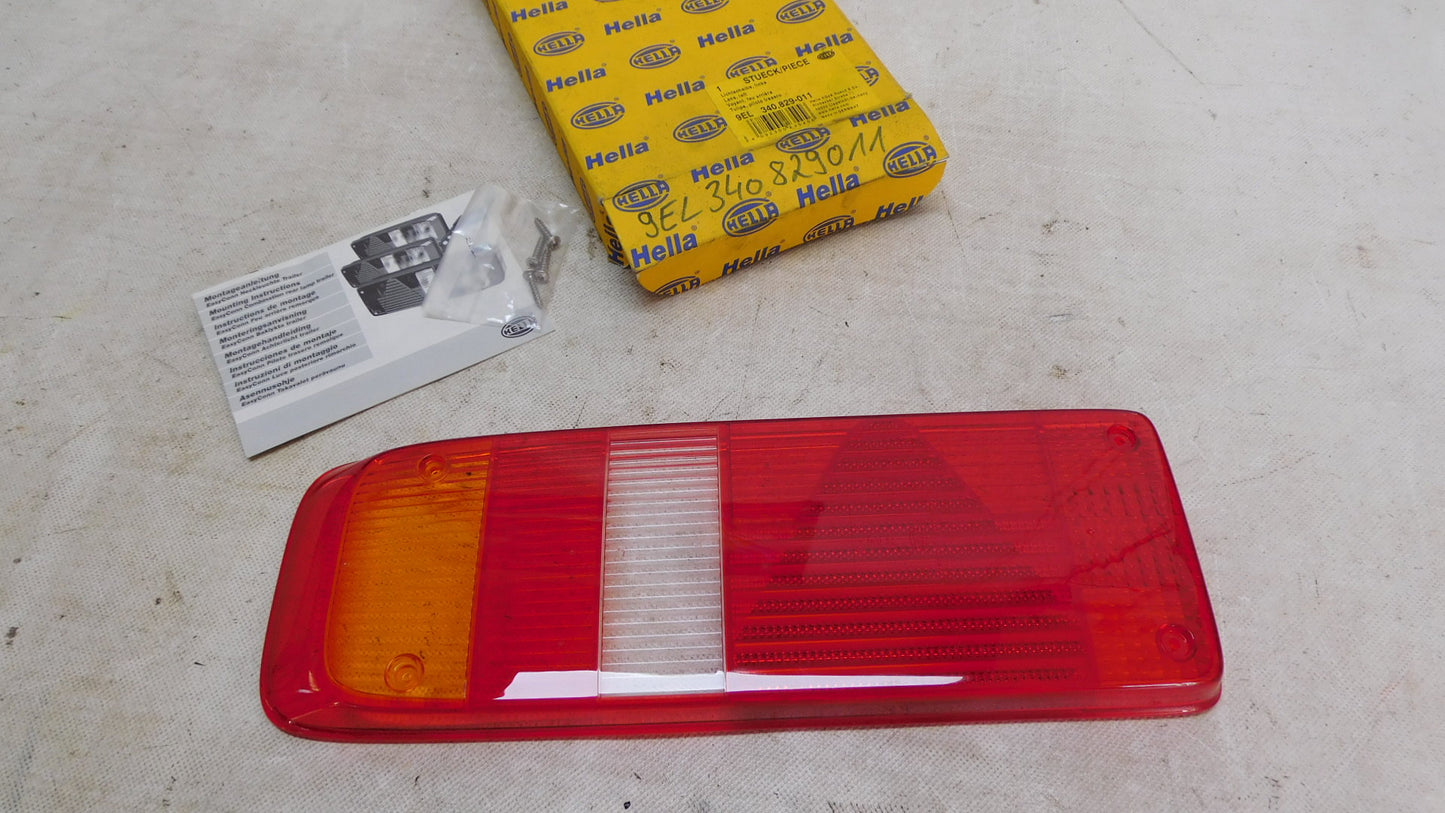 Lichtscheibe Heckleuchte links 9EL340829011 NKW Anhänger Scania DAF Claas