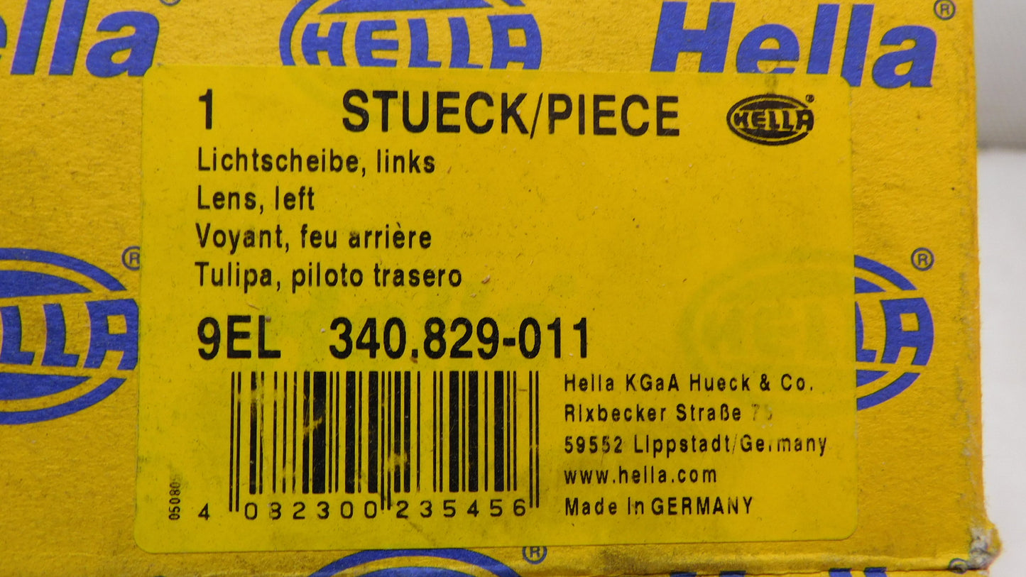Lichtscheibe Heckleuchte links 9EL340829011 NKW Anhänger Scania DAF Claas