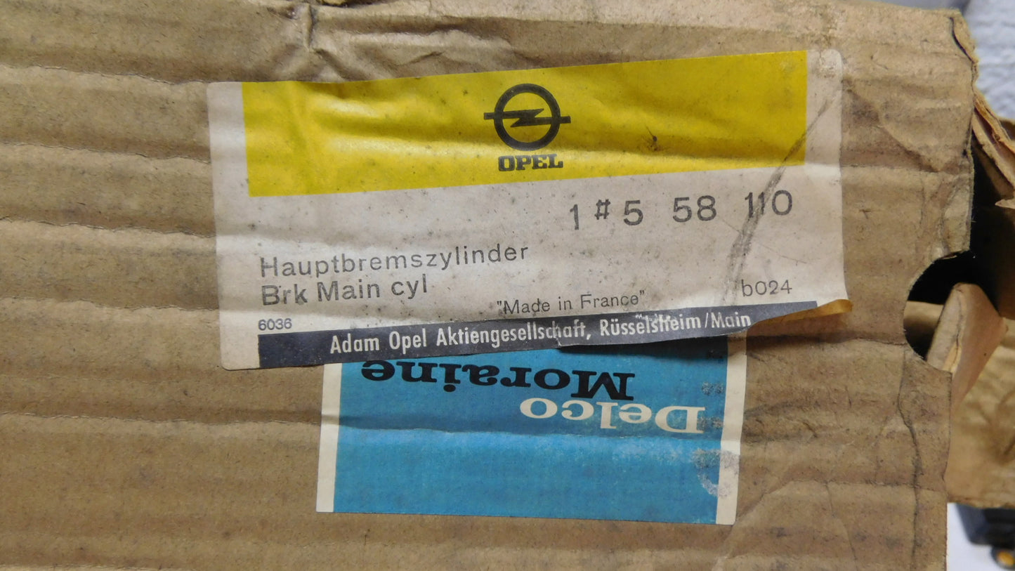 Hauptbremszylinder 558110 Delco Moraine 20 Opel Kadett Rekord Manta GT Commodore ?