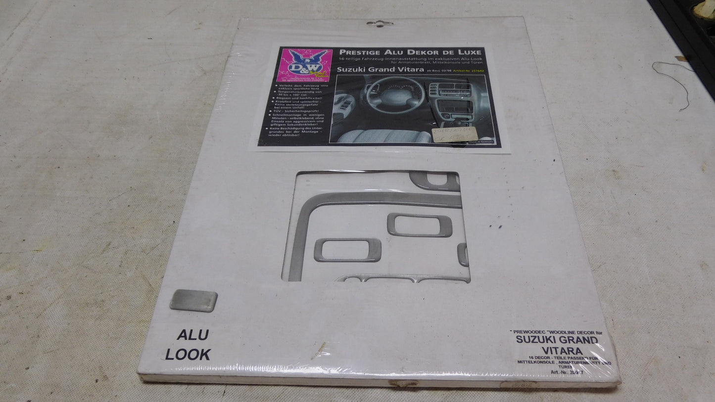 Prestige Alu Dekor de Luxe 257642 D&W Suzuki Grand Vitara ab Baujahr 03/98