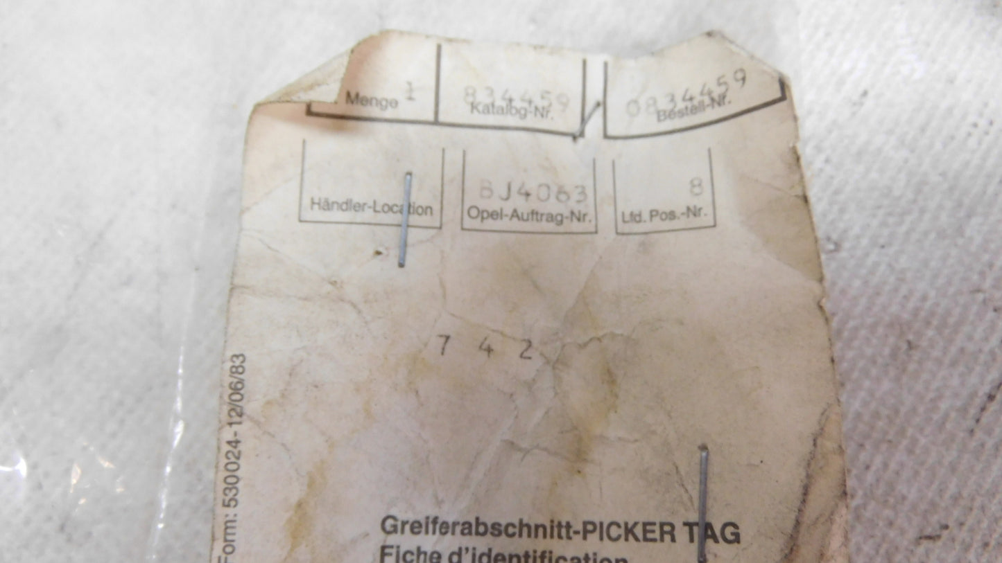Schlauch Ansaugschlauch Ladeluftschlauch 834459 91092352 Opel GM