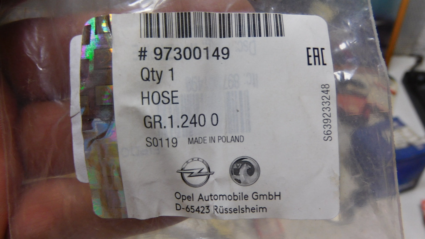 Kühlerschlauch Thermostat Bypass 6336084 97300149 Opel Astra Corsa Zafira