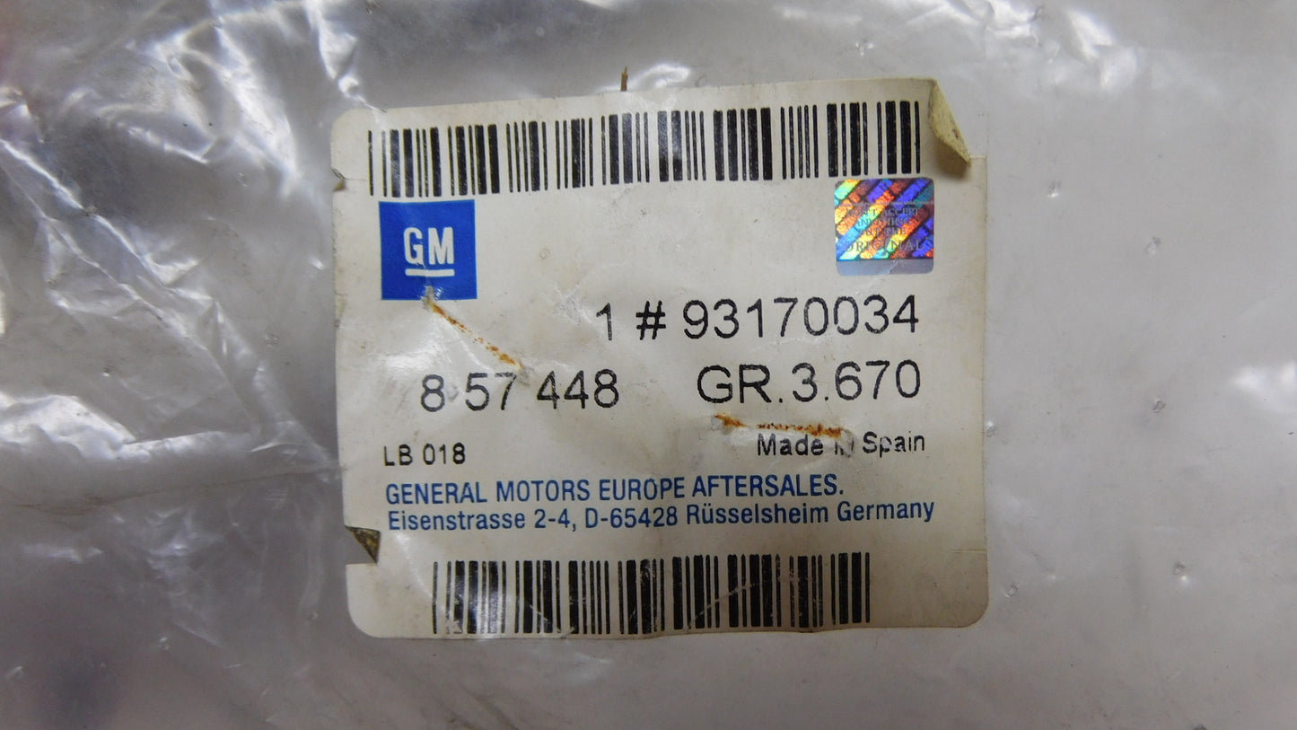 Schlauch Sekundärluftventil zu Rückschlagventil 857448 93170034 Opel Omega B