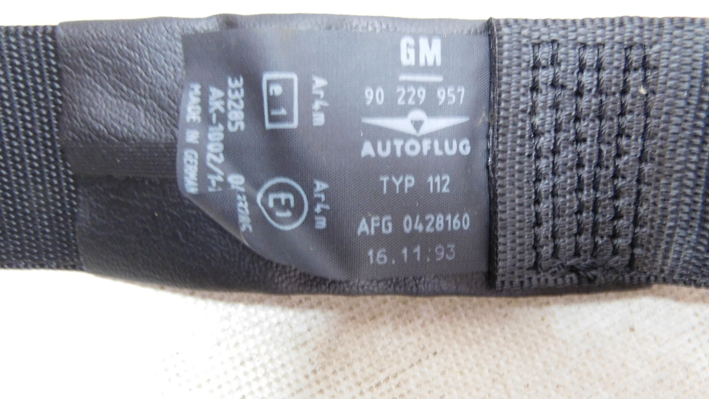 Sicherheitsgurt hinten links 197177 90487491 Opel Omega A