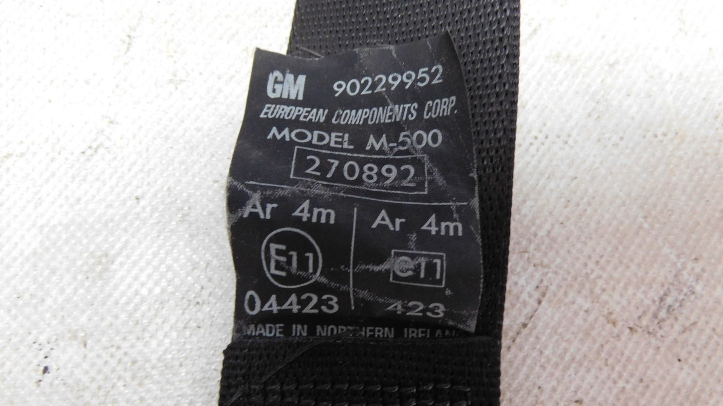 Sicherheitsgurt vorne rechts 198123 90229952 Opel Omega A
