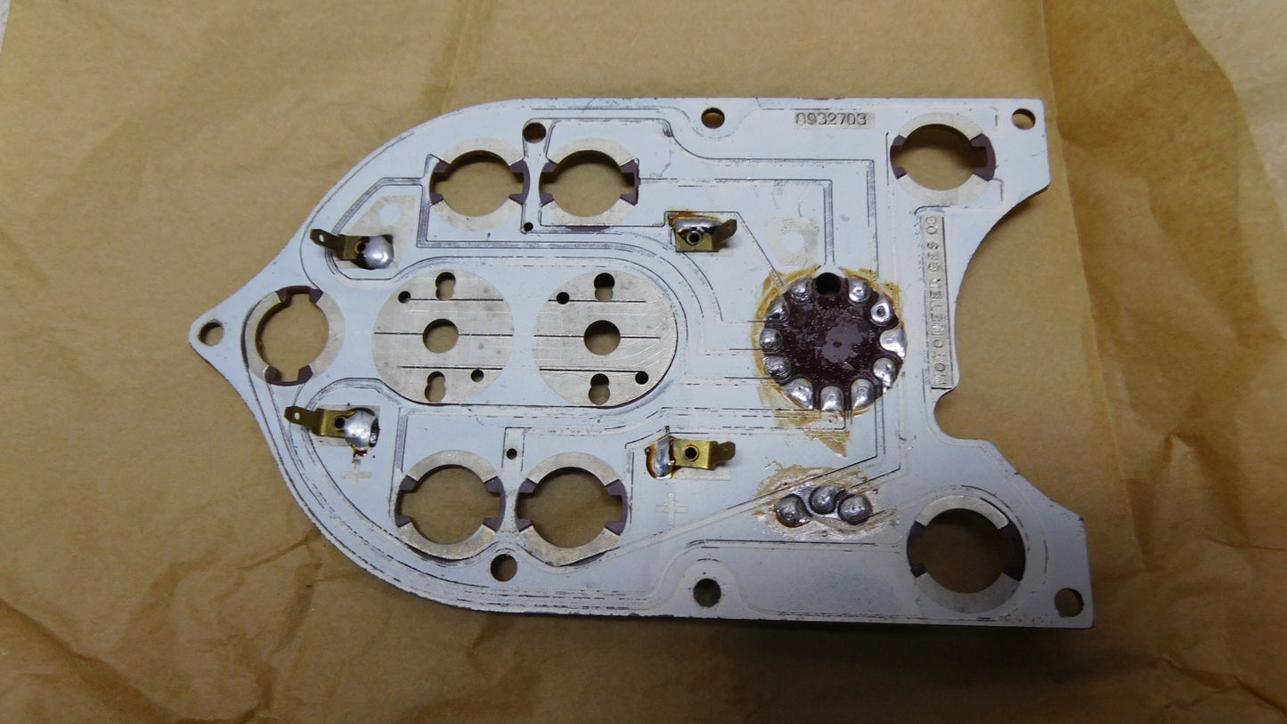 Platte Leiterplatte Platine Kombiinstrument Tacho 1244575 Opel Kadett B