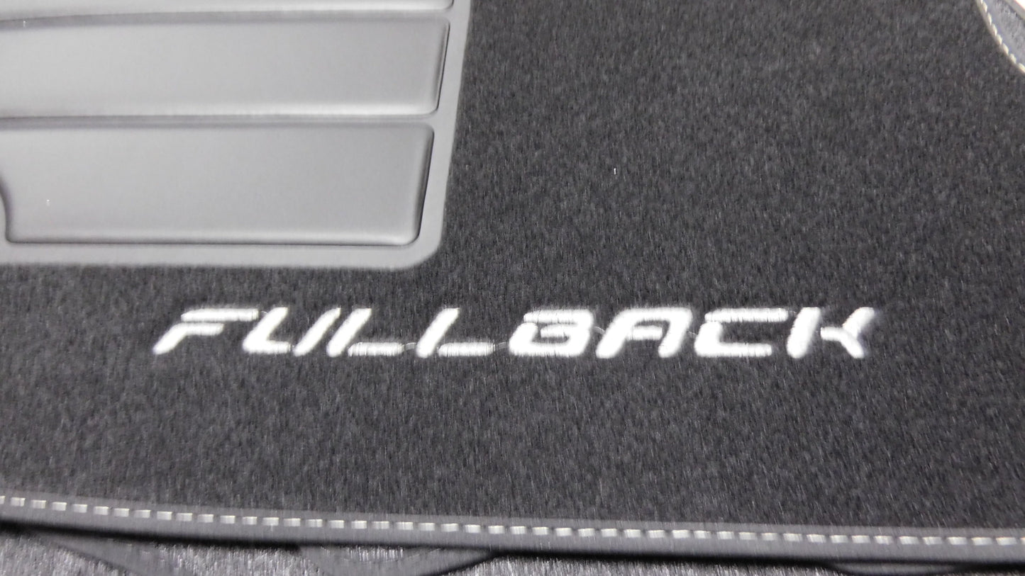 Textilfußmatten Stoff Fußmatten 71807578 Fiat Fullback ab Bj. 2016