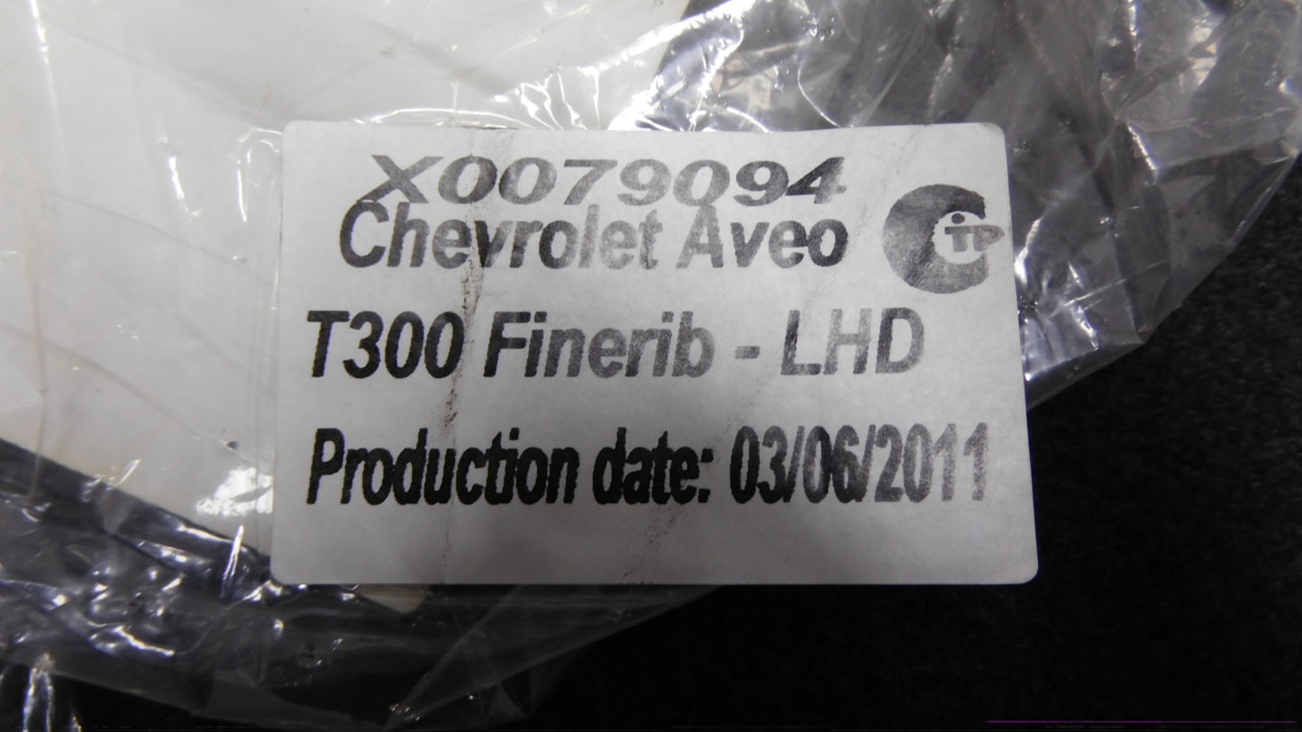 Textilfußmatten Stoff Fußmatten Microrib X0079094 Chevrolet Aveo