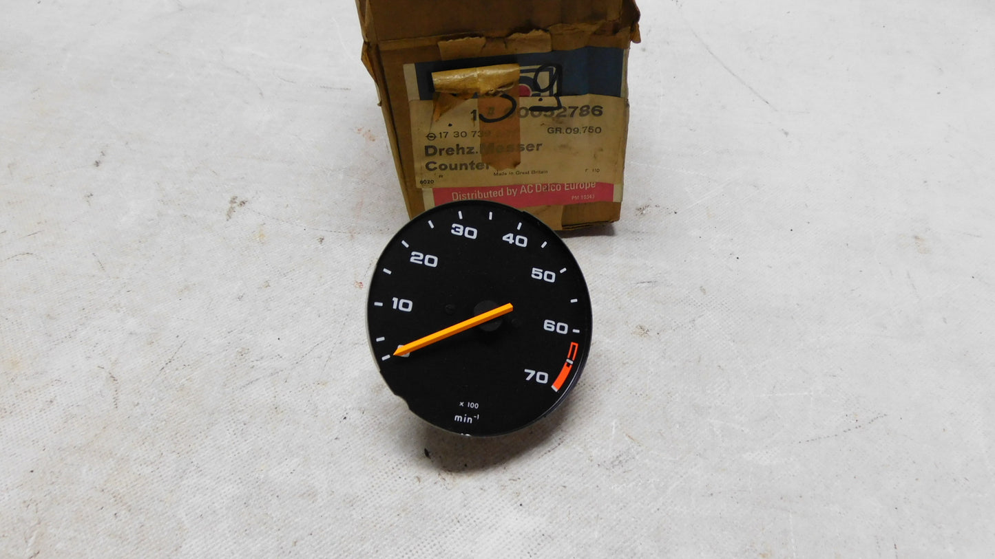 Drehzahlmesser Instrument 1730739 90052786 Opel Kadett D SR 7000 U/min