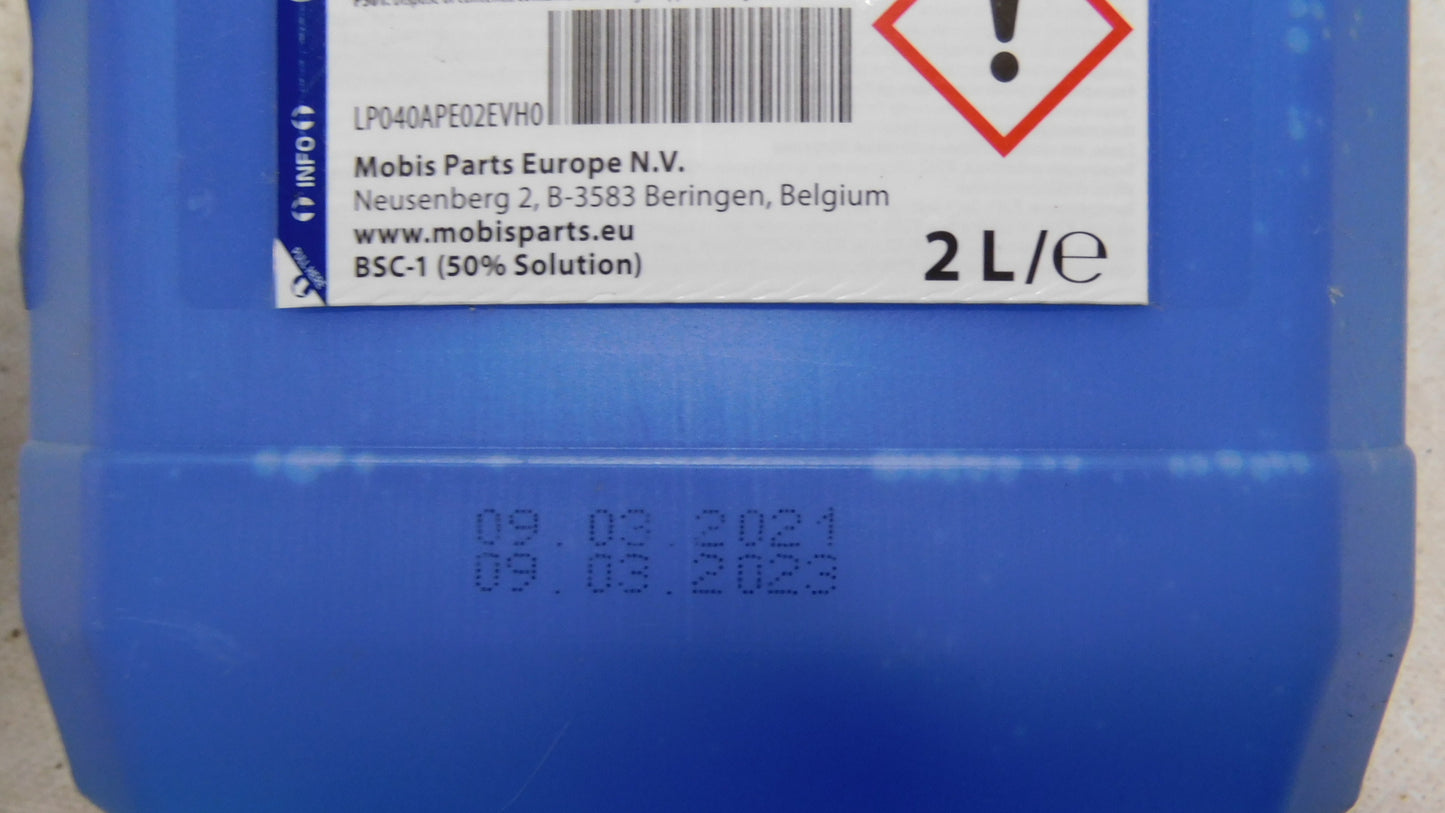 Kühlmittel Batteriesystem Elektrofahrzeug 2 Lev Coolant Solutio LP040APE02EVH0 Hyundai