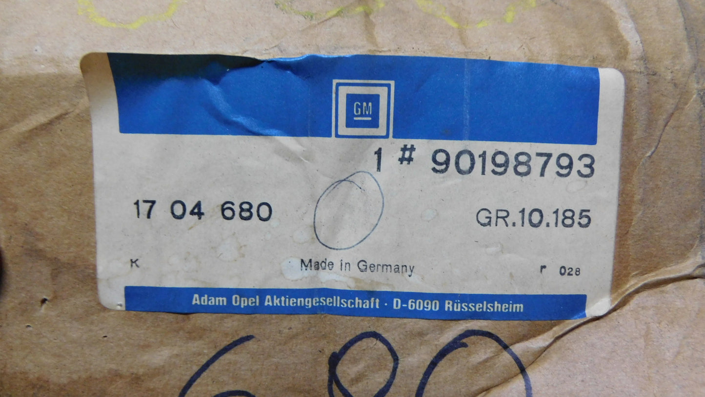 Rückspiegel Außenspiegel rechts verstellbar casablancaweiss 1704680 90198793 Opel Kadett E